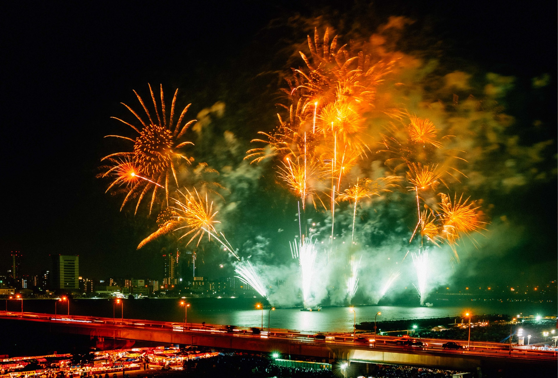 Hanabi en Japón, cuándo y dónde ver los fuegos artificiales